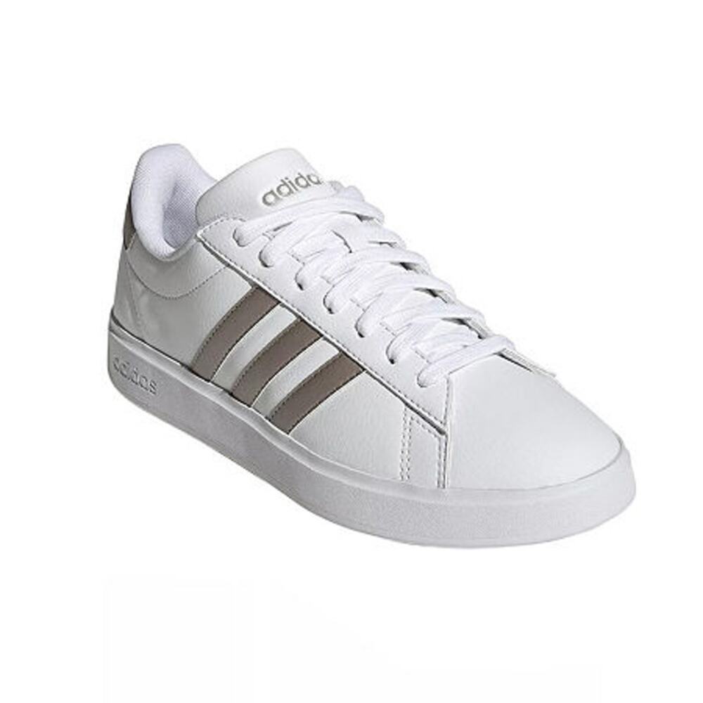 NWT adidas Women's Grand Court 2.0 Tennis Shoe,whiteplatinum -SZ 11 - Picture 2 of 6